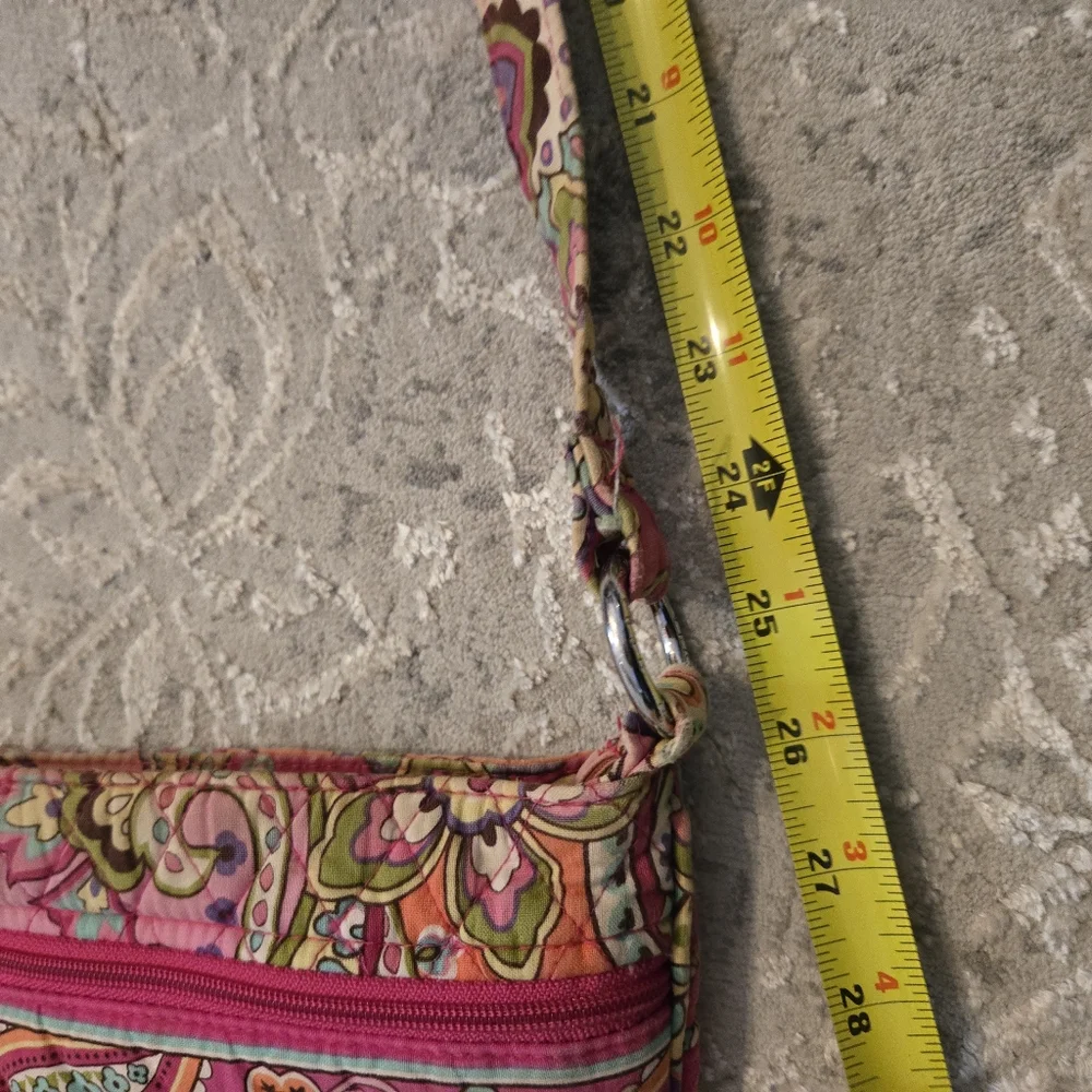 Vera Bradley Floral Pink Crossbody Bag